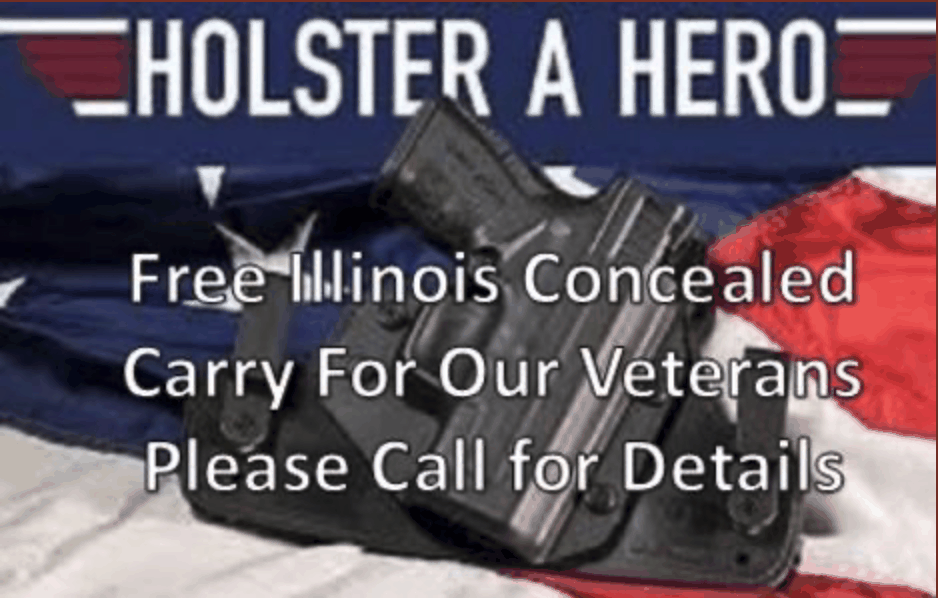 Holster a Hero, free Illinois concealed carry classes for our veterans